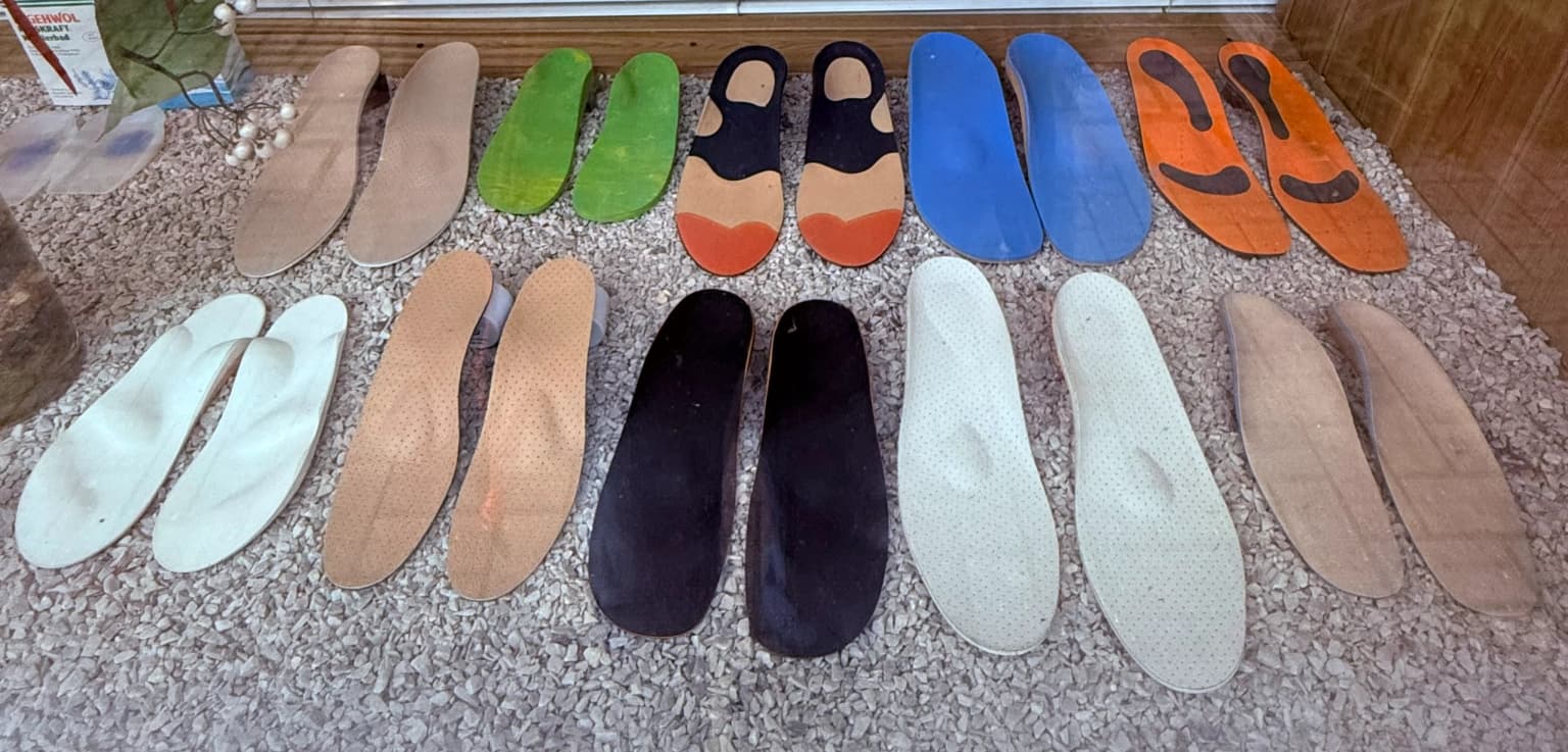 Orthopädische Einlagen